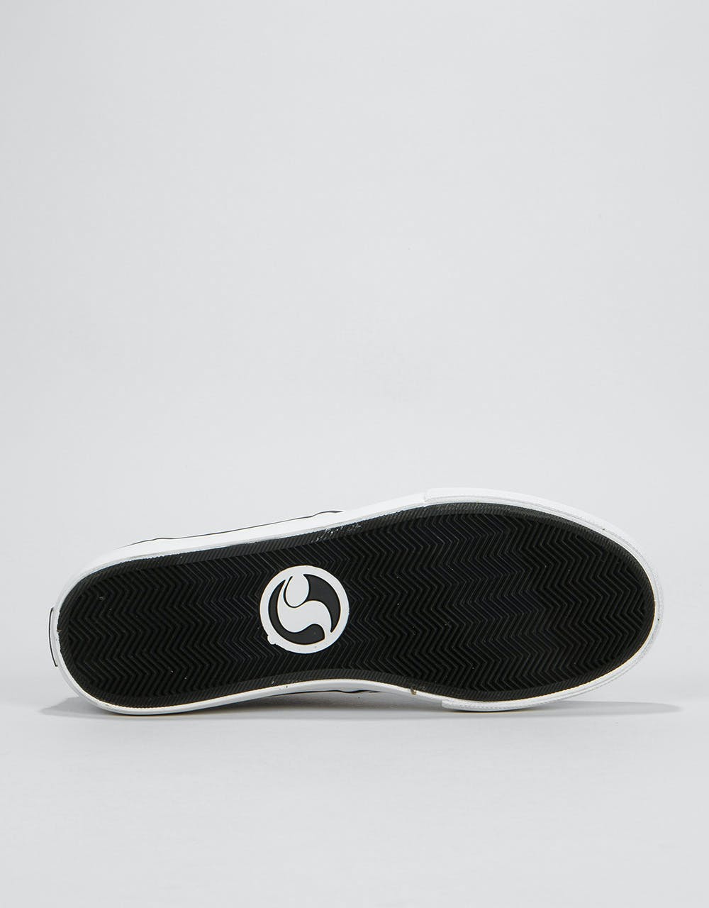 DVS Rico CT Skate Shoes - Black/White Canvas