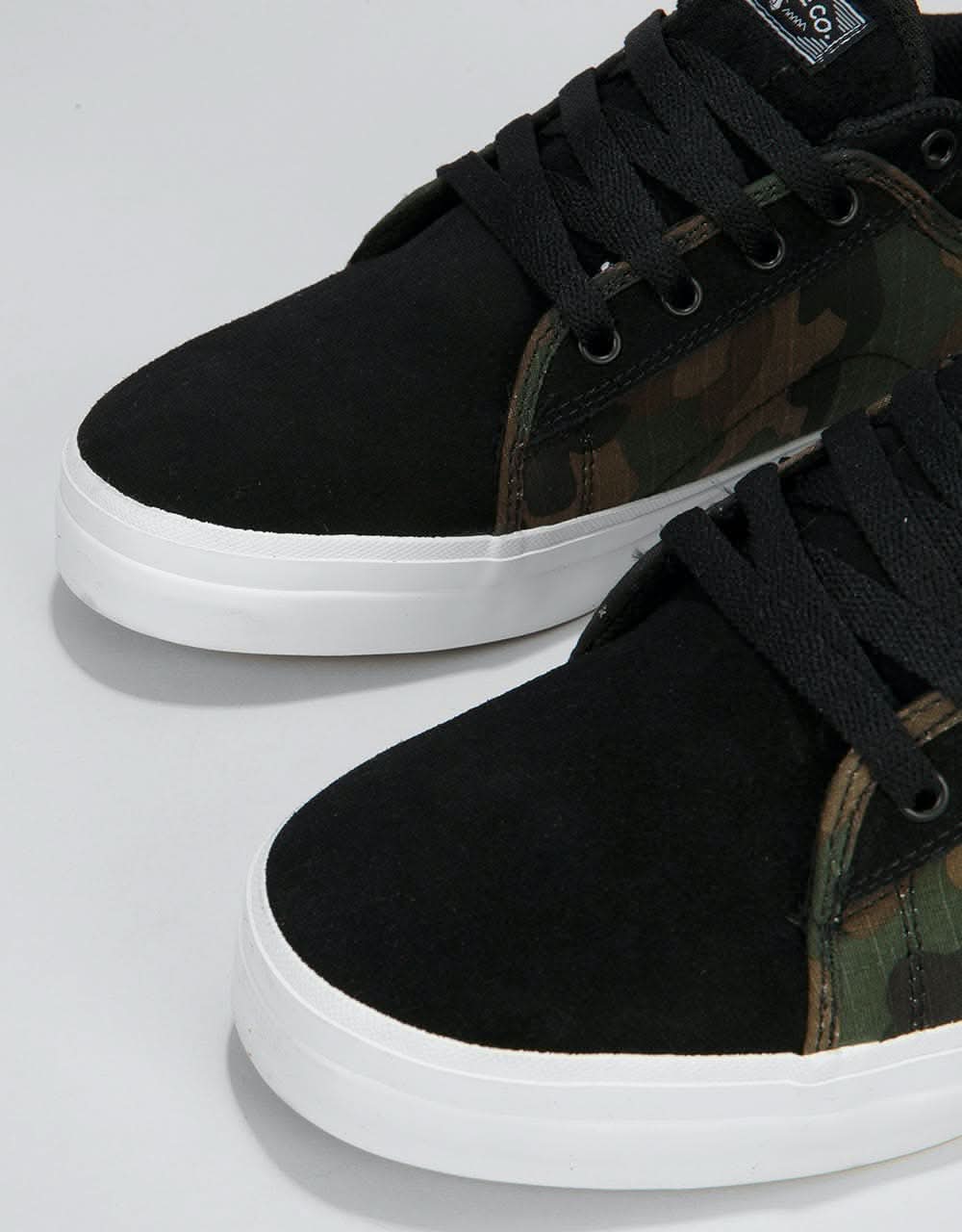 DVS Aversa+ Skate Shoes - Camo/Black Suede