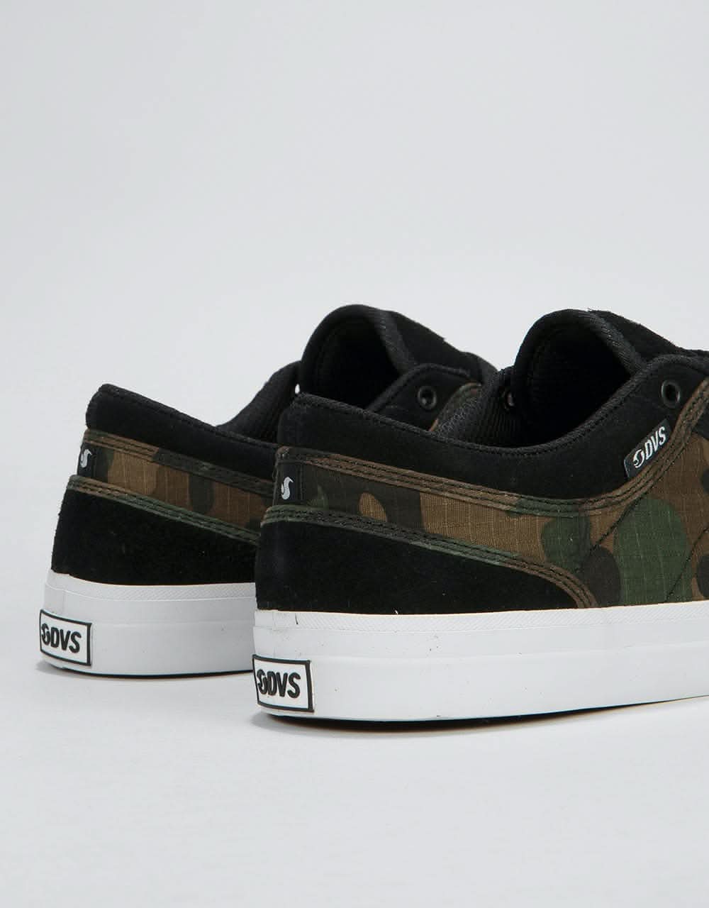 DVS Aversa+ Skate Shoes - Camo/Black Suede