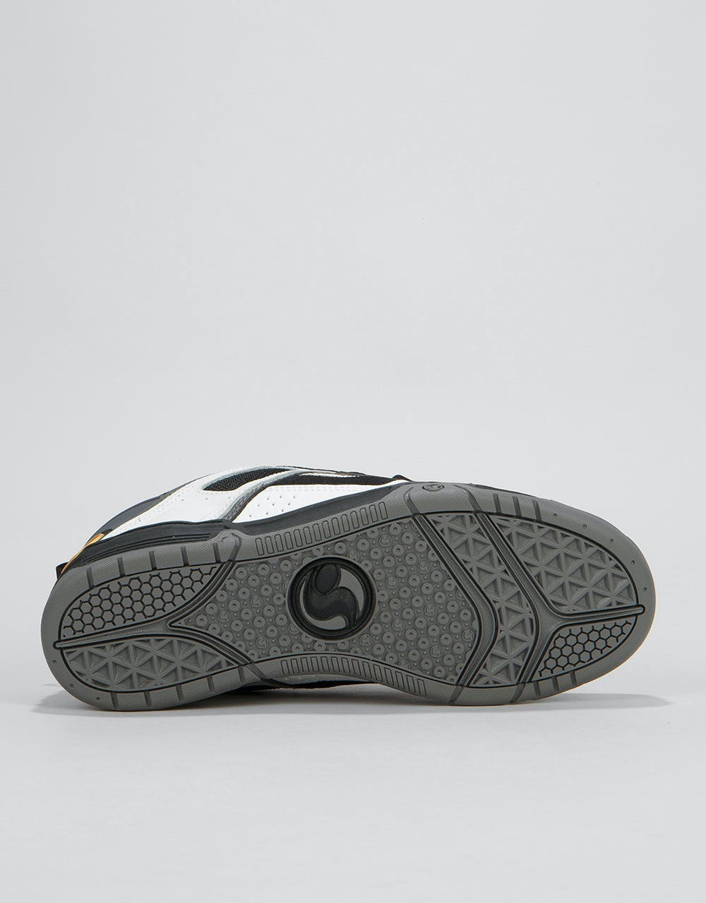 DVS Comanche Skate Shoes - White/Charcoal Nubuck