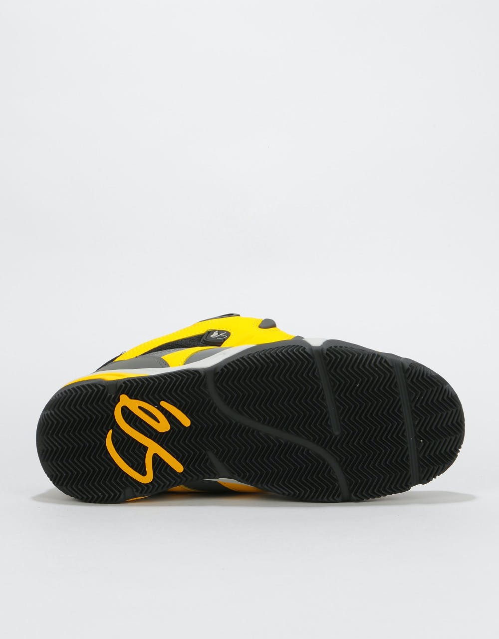 éS Scheme Skate Shoes - Grey/Black/Yellow