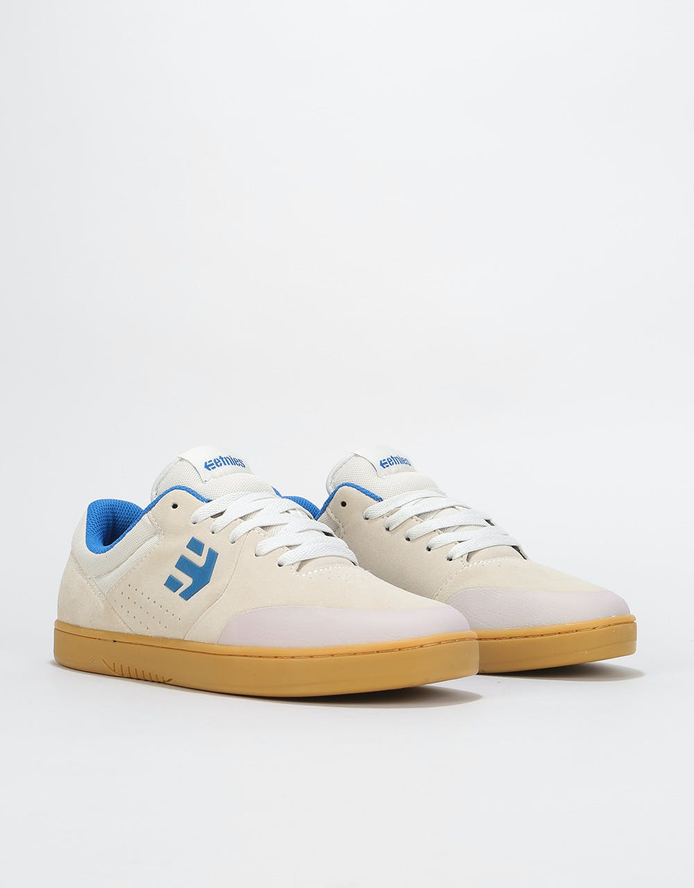 Etnies x Michelin Marana Skate Shoes - White/Blue/Gum