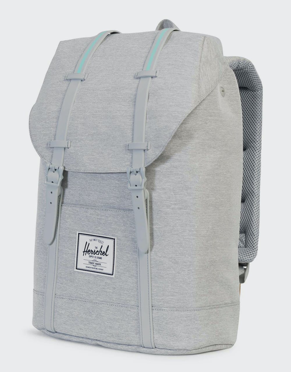 Herschel Supply Co. Retreat Backpack - Light Grey Crosshatch/Grey