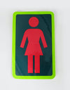 Girl OG Logo 6" Sticker