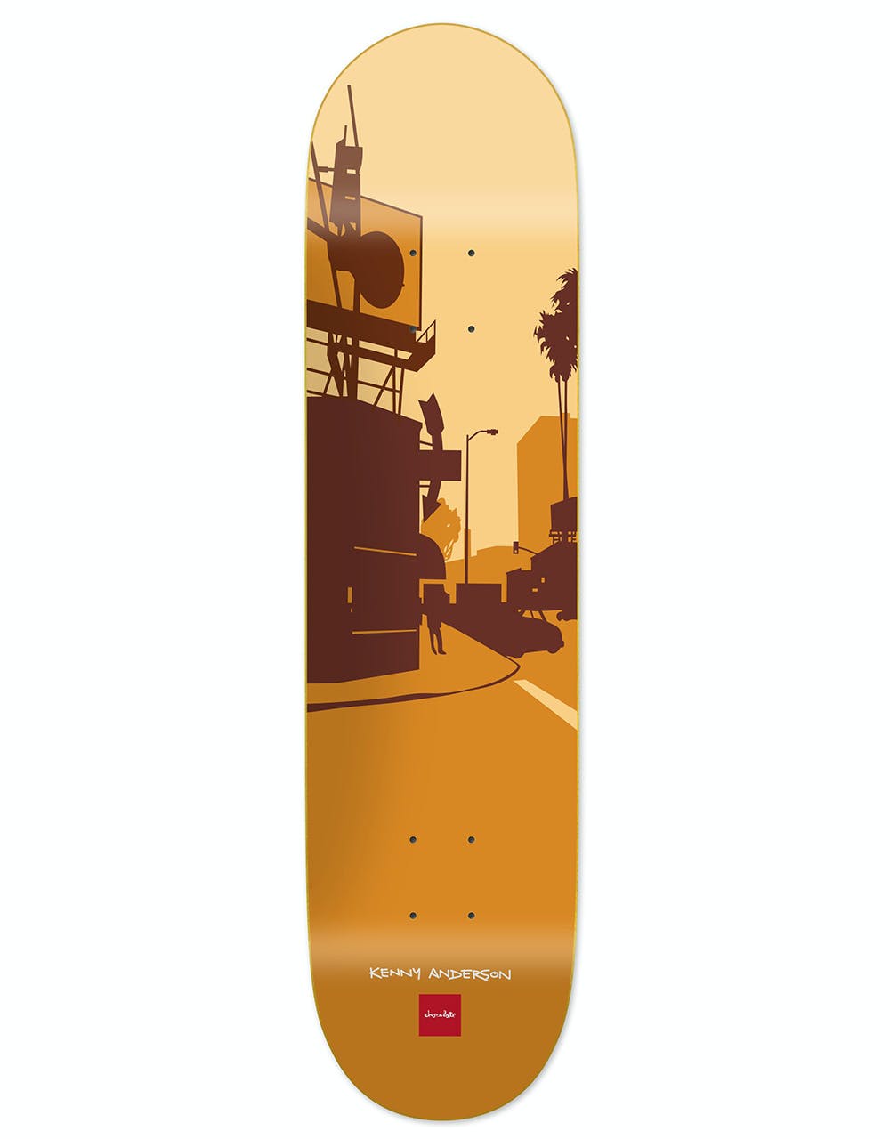 Chocolate Anderson City Series Skateboard Deck - 8.125"
