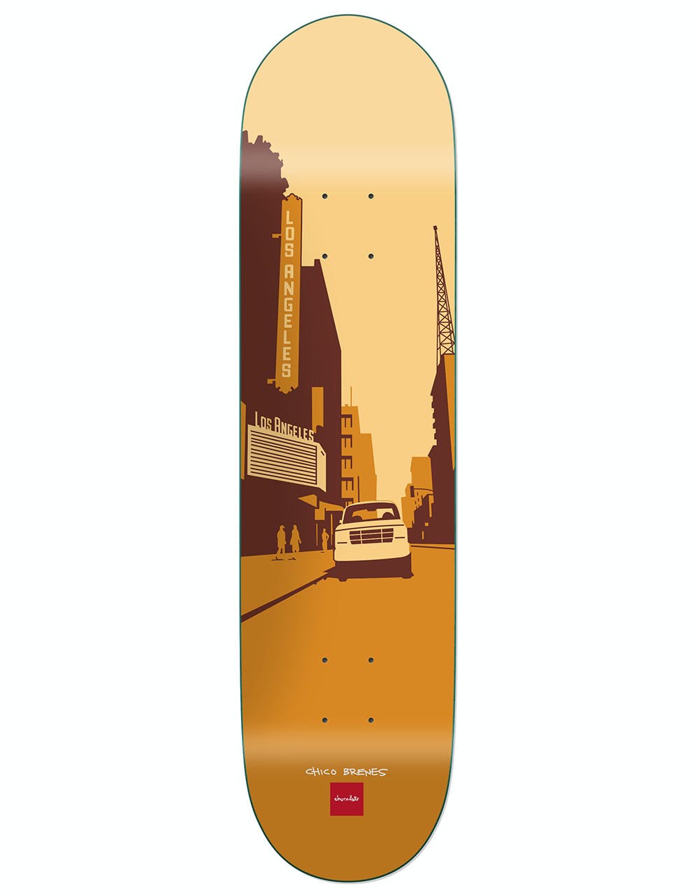 Chocolate Brenes City Series Skateboard Deck - 8.25"