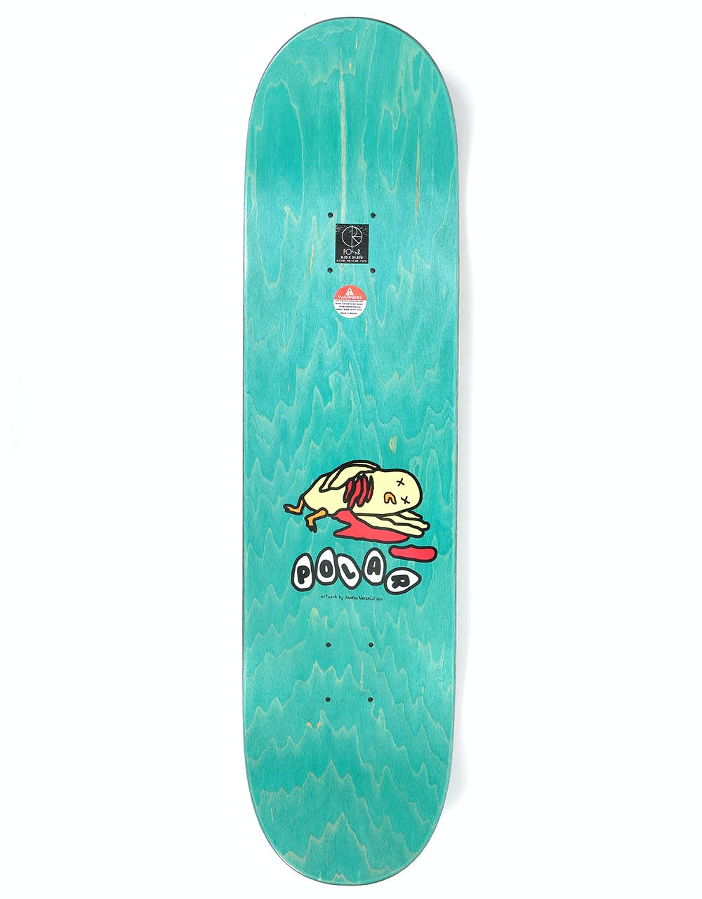 Polar Oskar Chicken Mama Skateboard Deck - 8.25"
