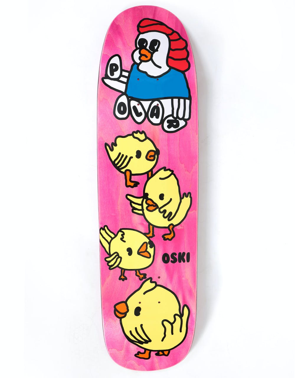 Polar Oskar Chicken Mama Skateboard Deck - P9 Shape 8.625"