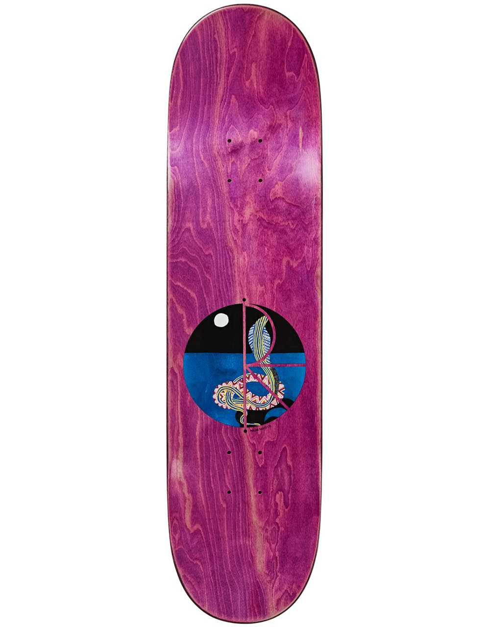 Polar Herrington Midnight Snake Skateboard Deck - 8.25"