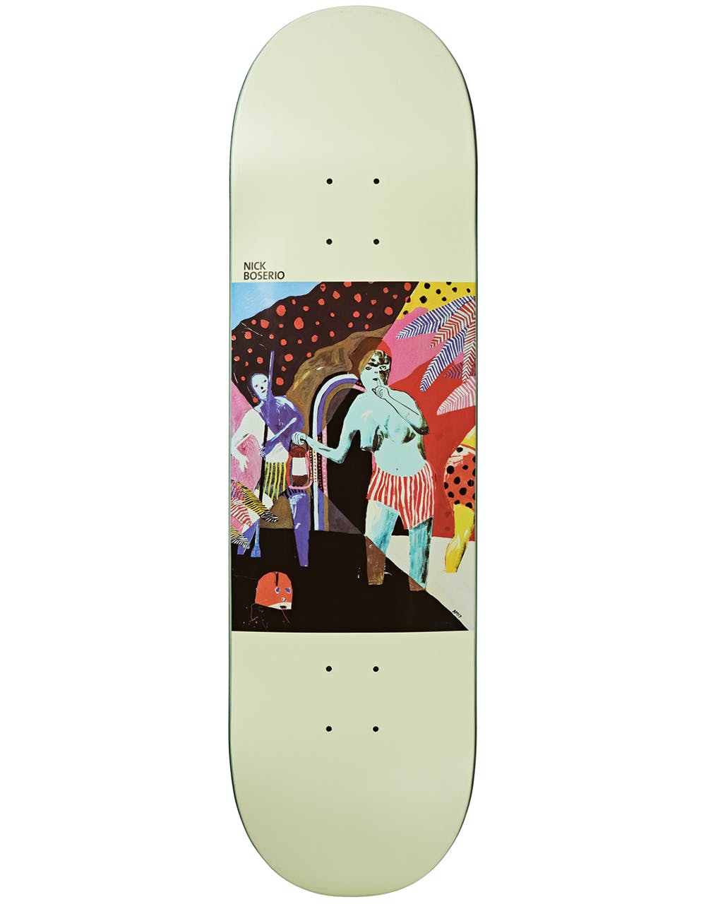Polar Boserio What We Do Is Secret Skateboard Deck - 8.625"