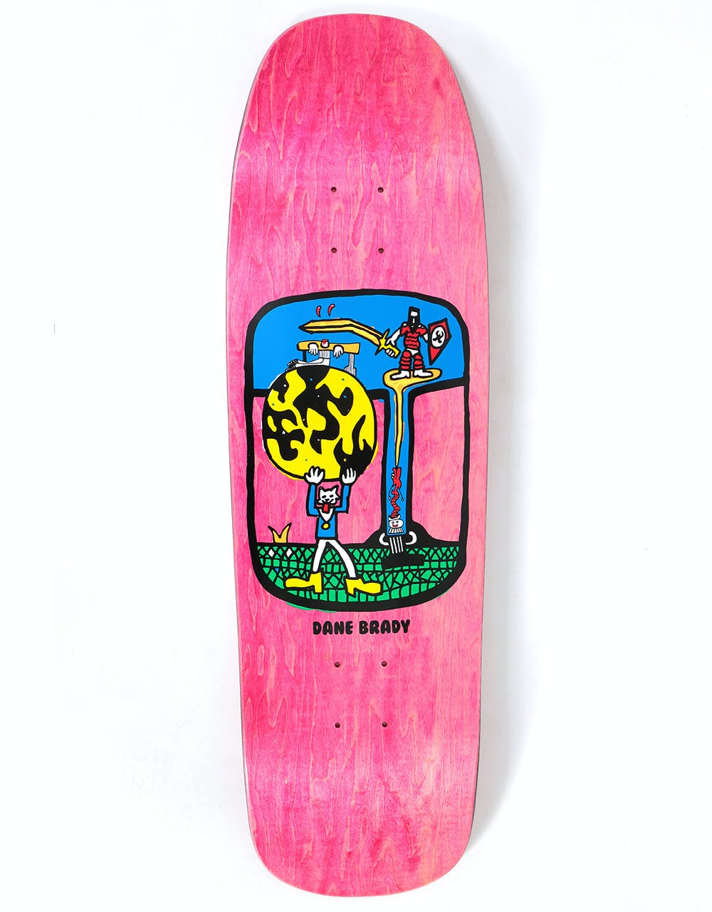 Polar Brady World Ending Skateboard Deck - 1992 Shape 9.25"