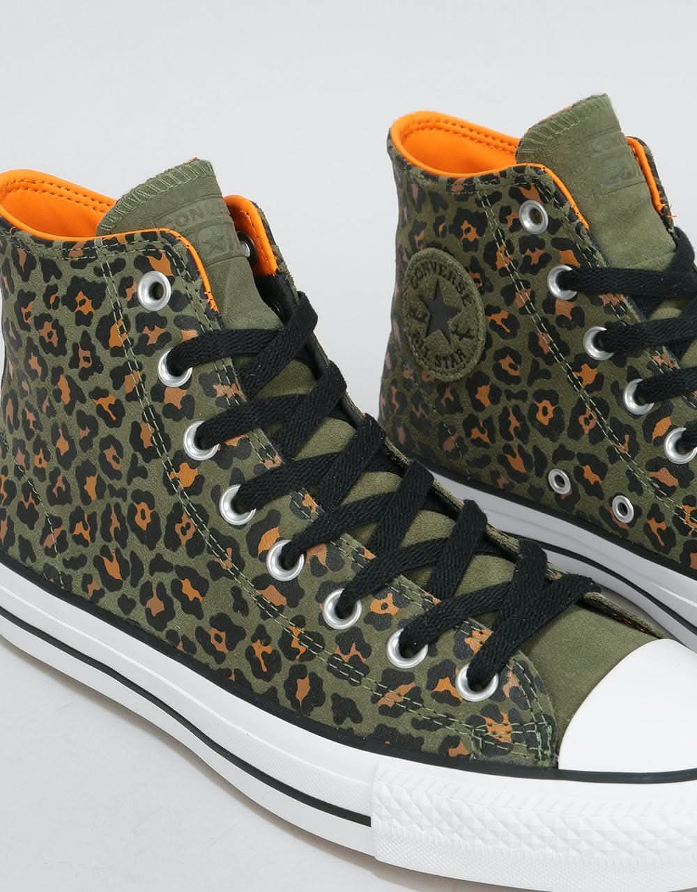 Converse CTAS Pro Hi Skate Shoes - Field Surplus/Black/White