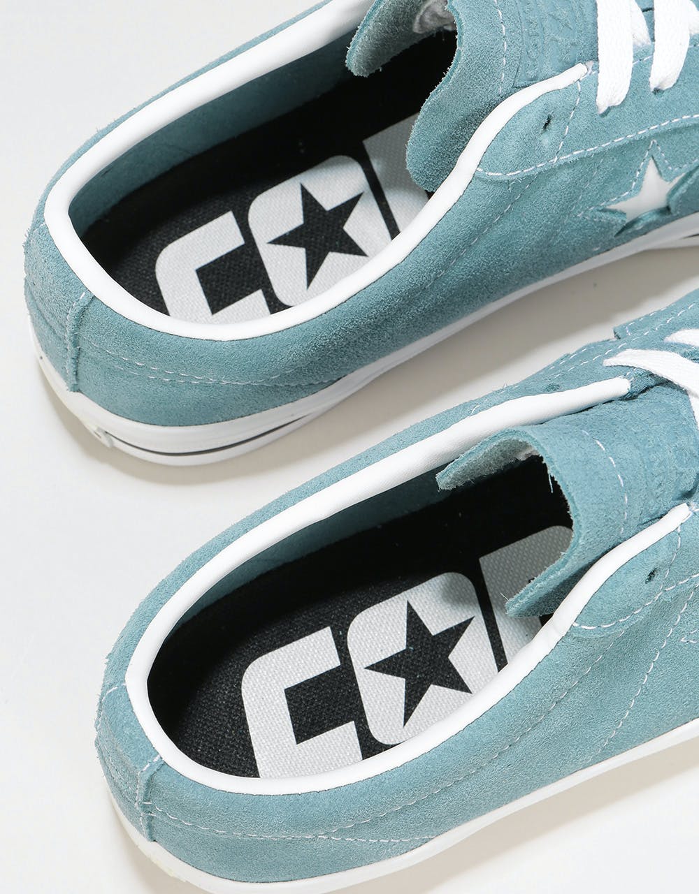 Converse One Star Pro Ox Skate Shoes - Celestial Teal/Black/White