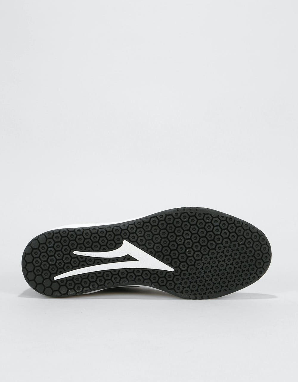 Lakai The Proto Skate Shoes - White/Black Suede