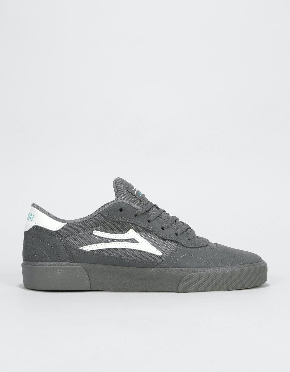 Lakai Cambridge Skate Shoes - Grey Suede