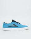 Lakai Sheffield Skate Shoes - Light Blue/Black Suede
