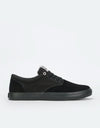 Supra Chino Skate Shoes - Black/Mauve-Black