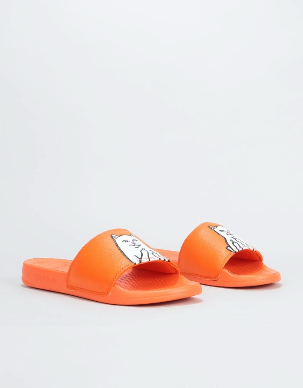 RIPNDIP Lord Nermal Slides - Safety Orange