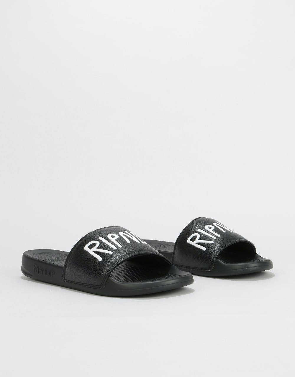 RIPNDIP Simple Logo Slides - Black