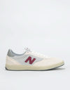 New Balance Numeric 440 Skate Shoes - Sea Salt/Burgundy