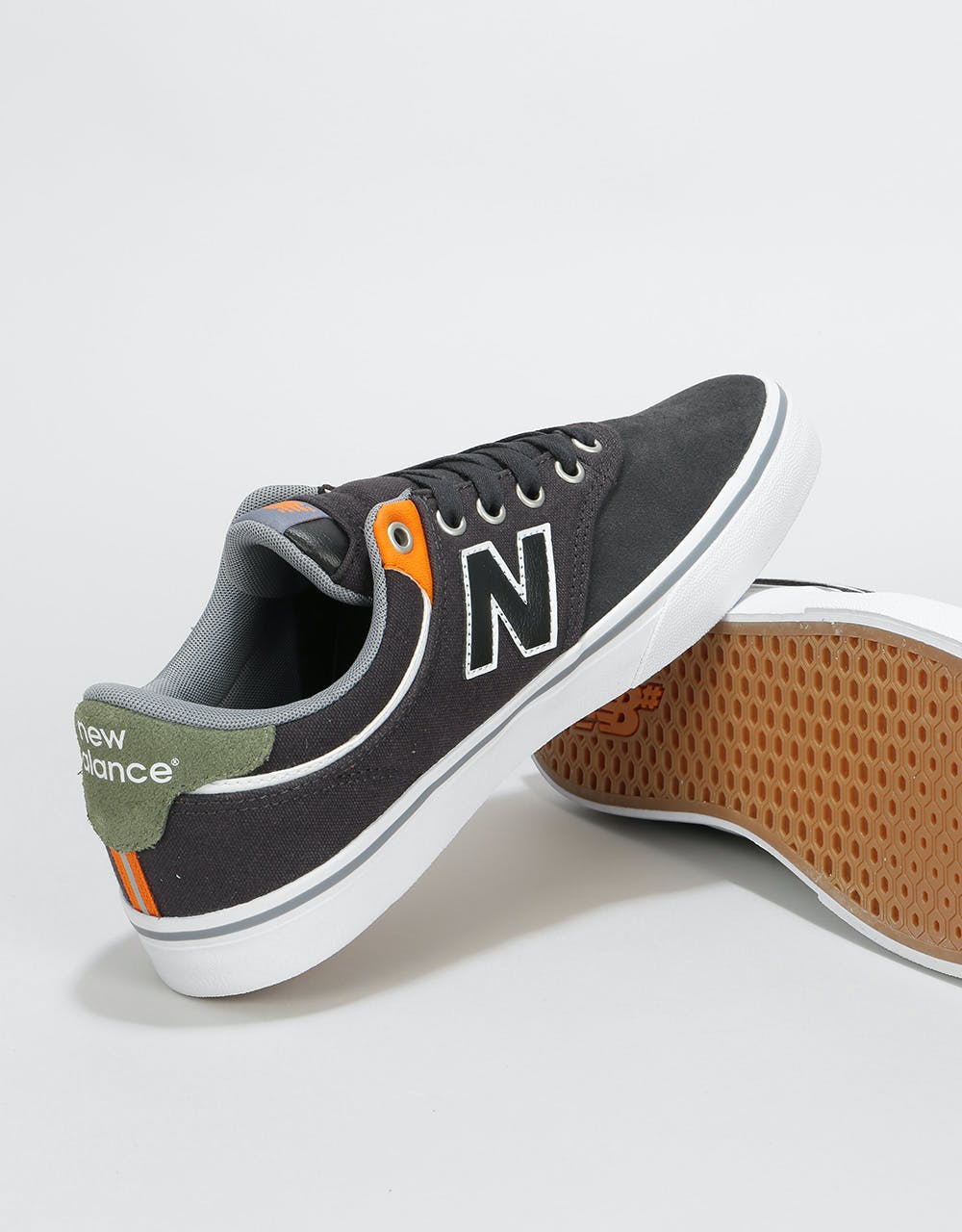 New Balance Numeric 255 Skate Shoes - Phantom/Golden