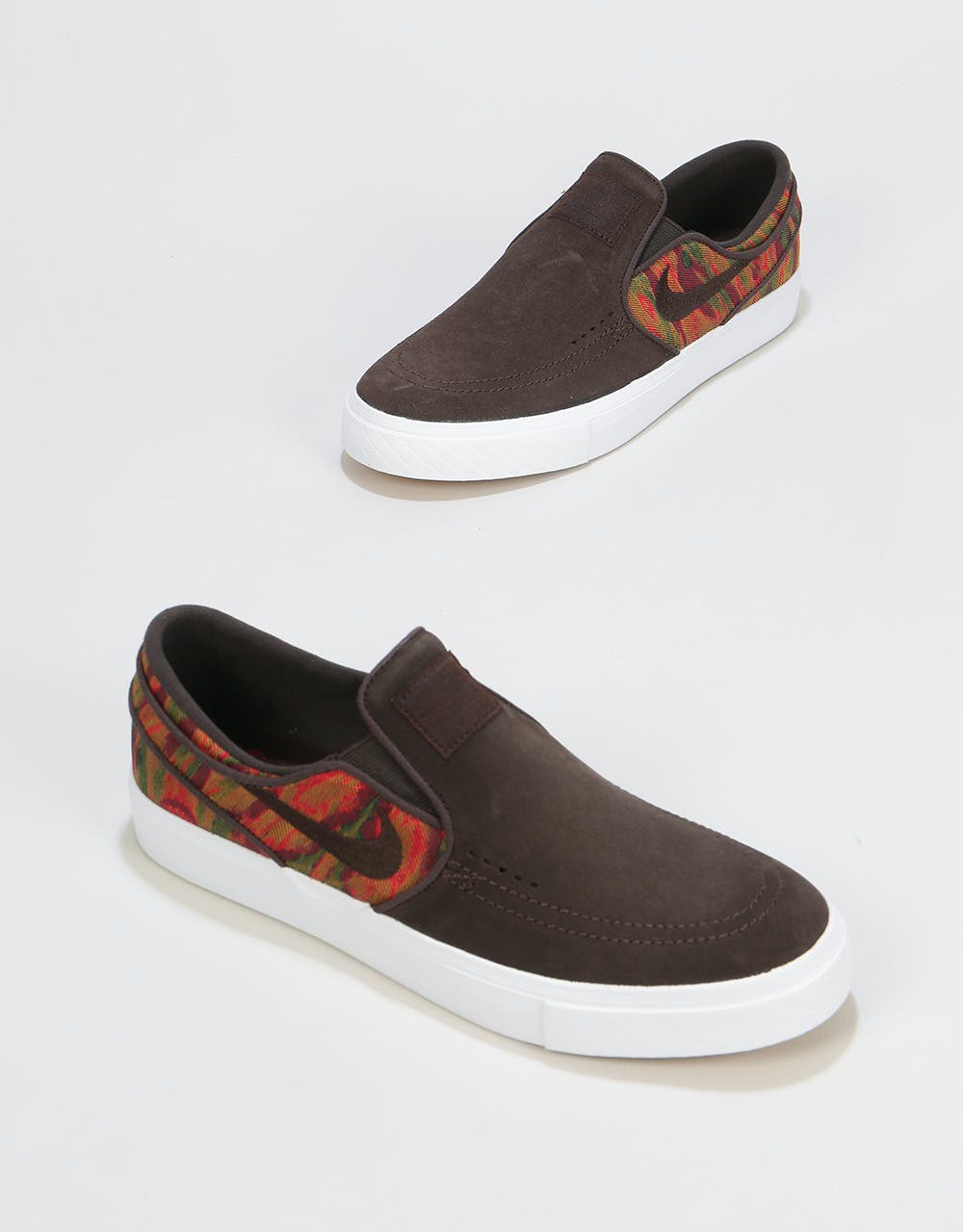 Nike SB Zoom Stefan Janoski Slip Premium Skate Shoes - Velvet Brown