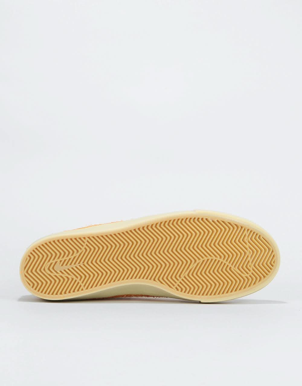Nike SB Zoom Janoski Mid Crafted Skate Shoes - Cinder Orange/Team Gold
