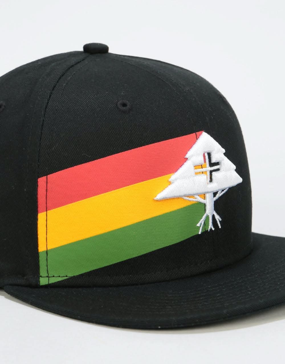 LRG Treelay Snapback Cap - Black