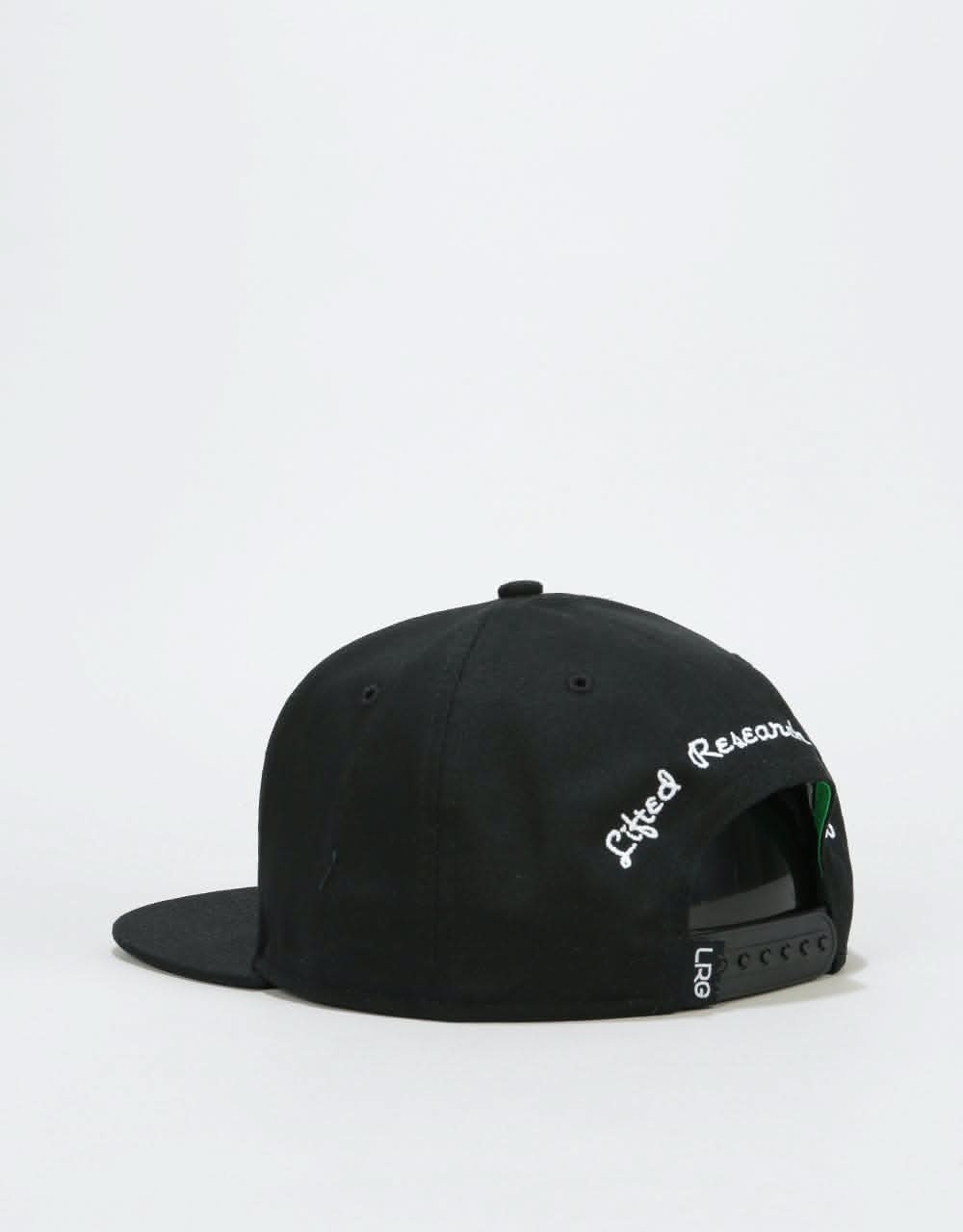 LRG Treelay Snapback Cap - Black