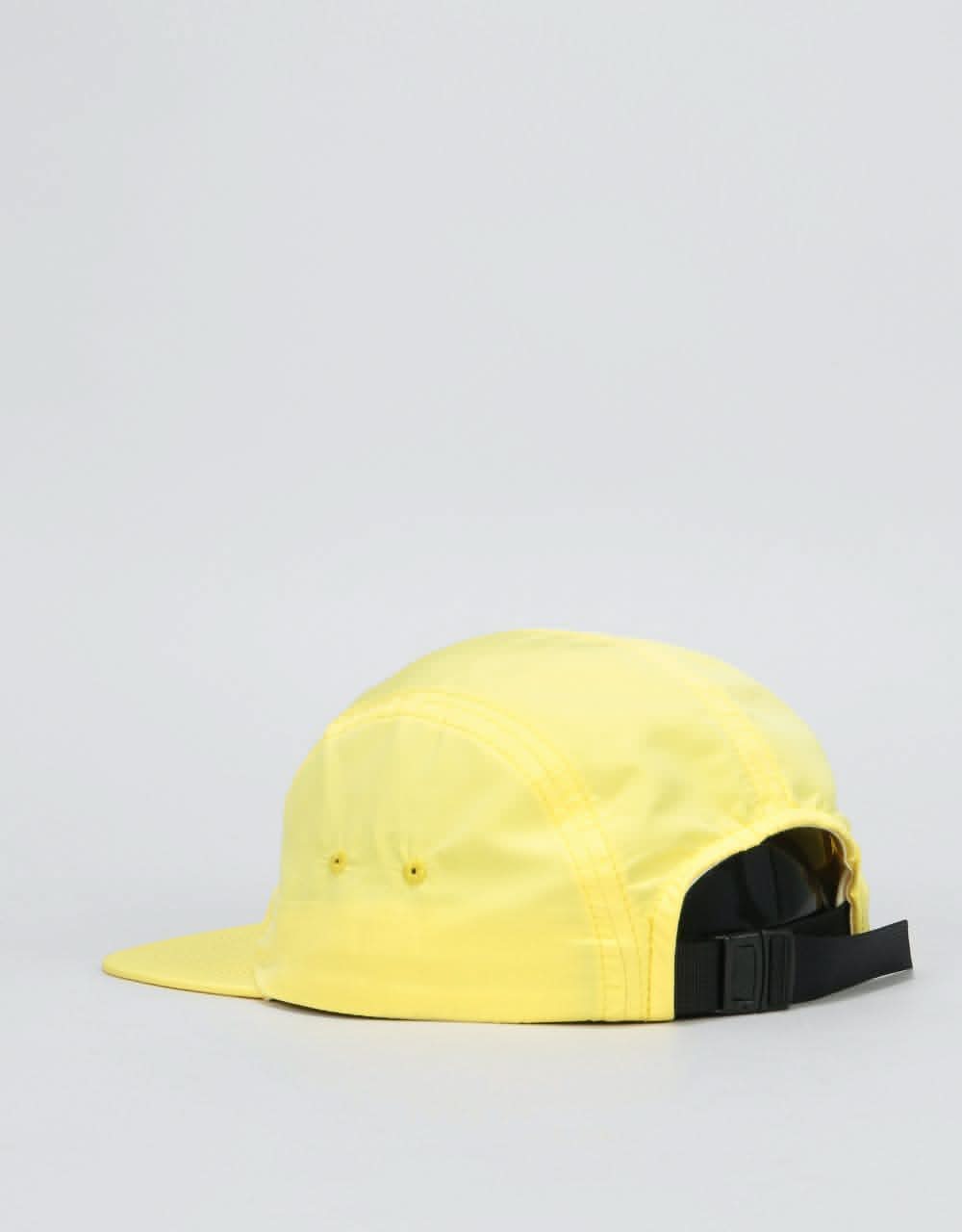 Magenta 5 Panel Cap - Yellow