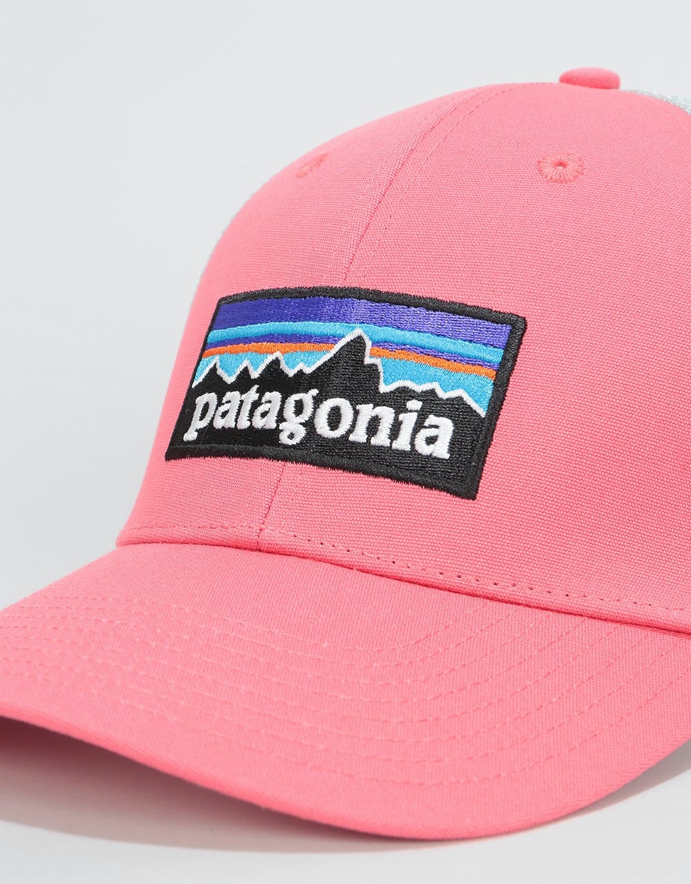 Patagonia P-6 Logo LoPro Trucker Cap - Sticker Pink