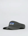 Patagonia P-6 Logo Visor - Forge Grey