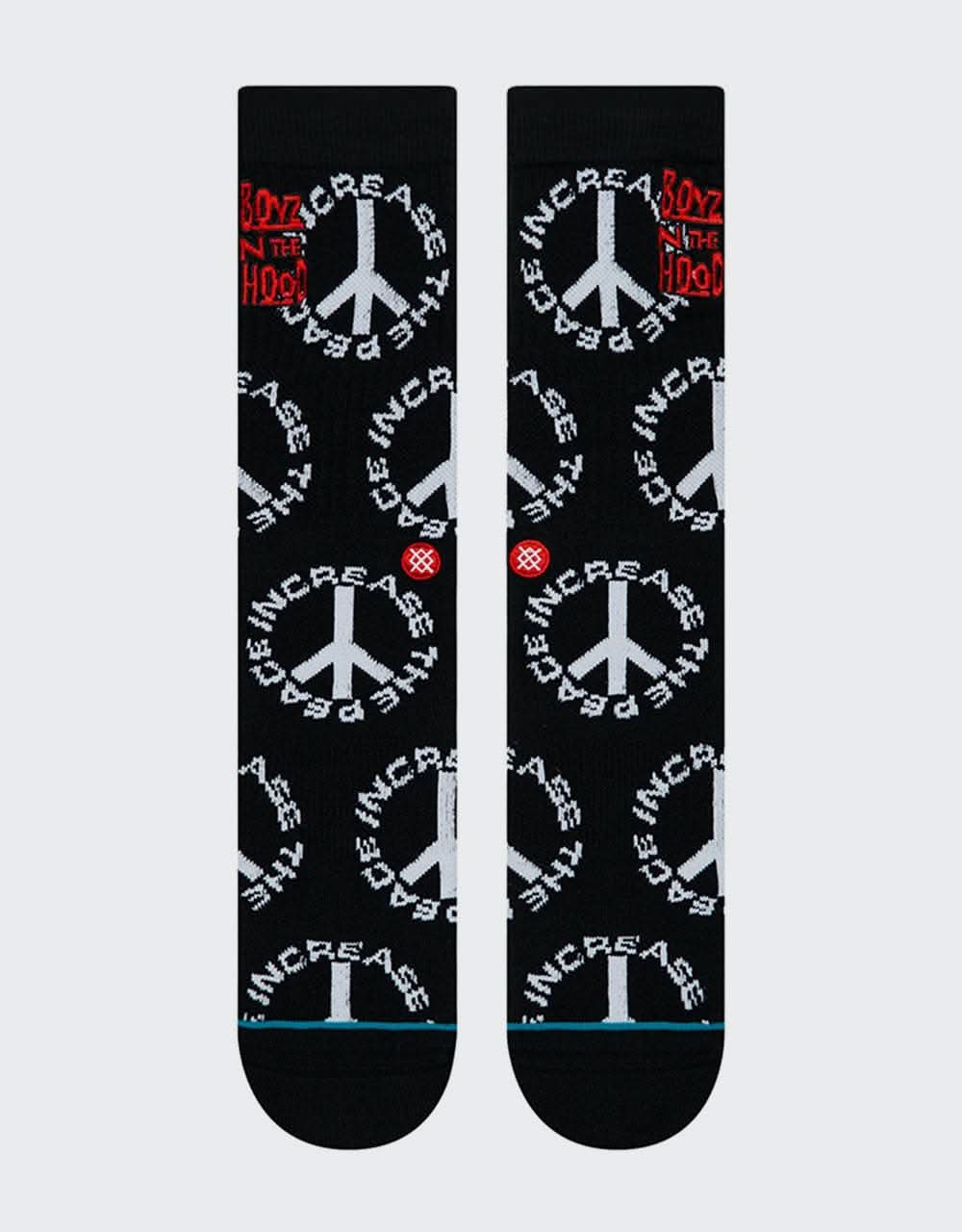 Stance x BITH Increase The Peace Classic Crew  Socks - Black