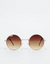 Vans Gundry Sunglasses - Matte Gold-Bronze Brown