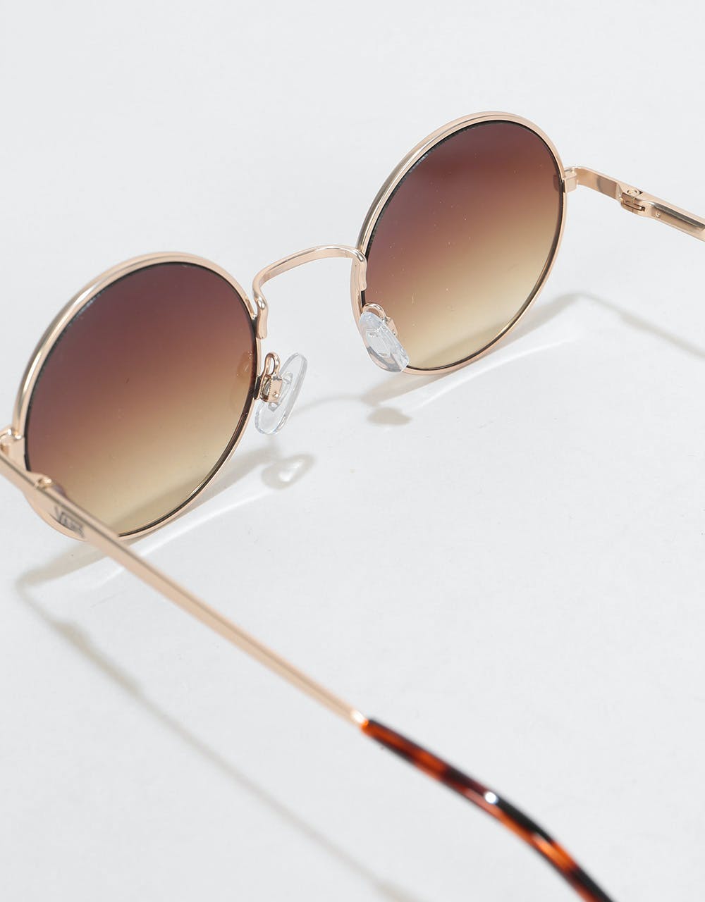 Vans Gundry Sunglasses - Matte Gold-Bronze Brown