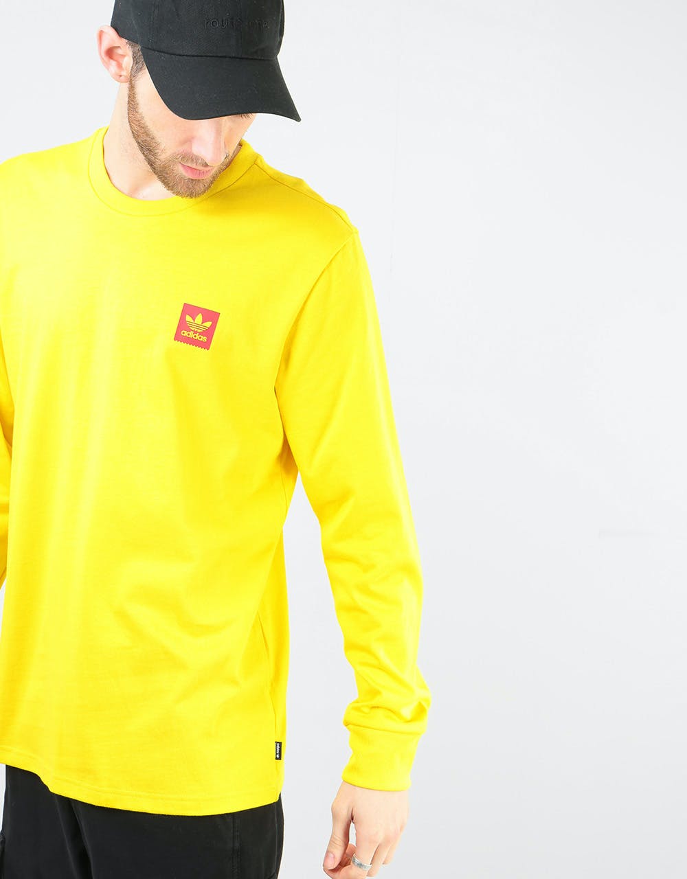 Adidas x Evisen L/S T-Shirt - Yellow/Scarlet