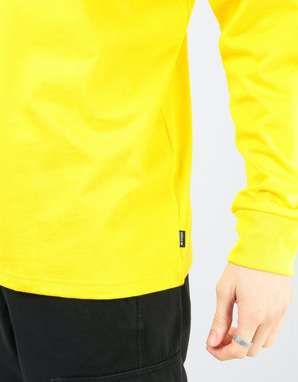 Adidas x Evisen L/S T-Shirt - Yellow/Scarlet