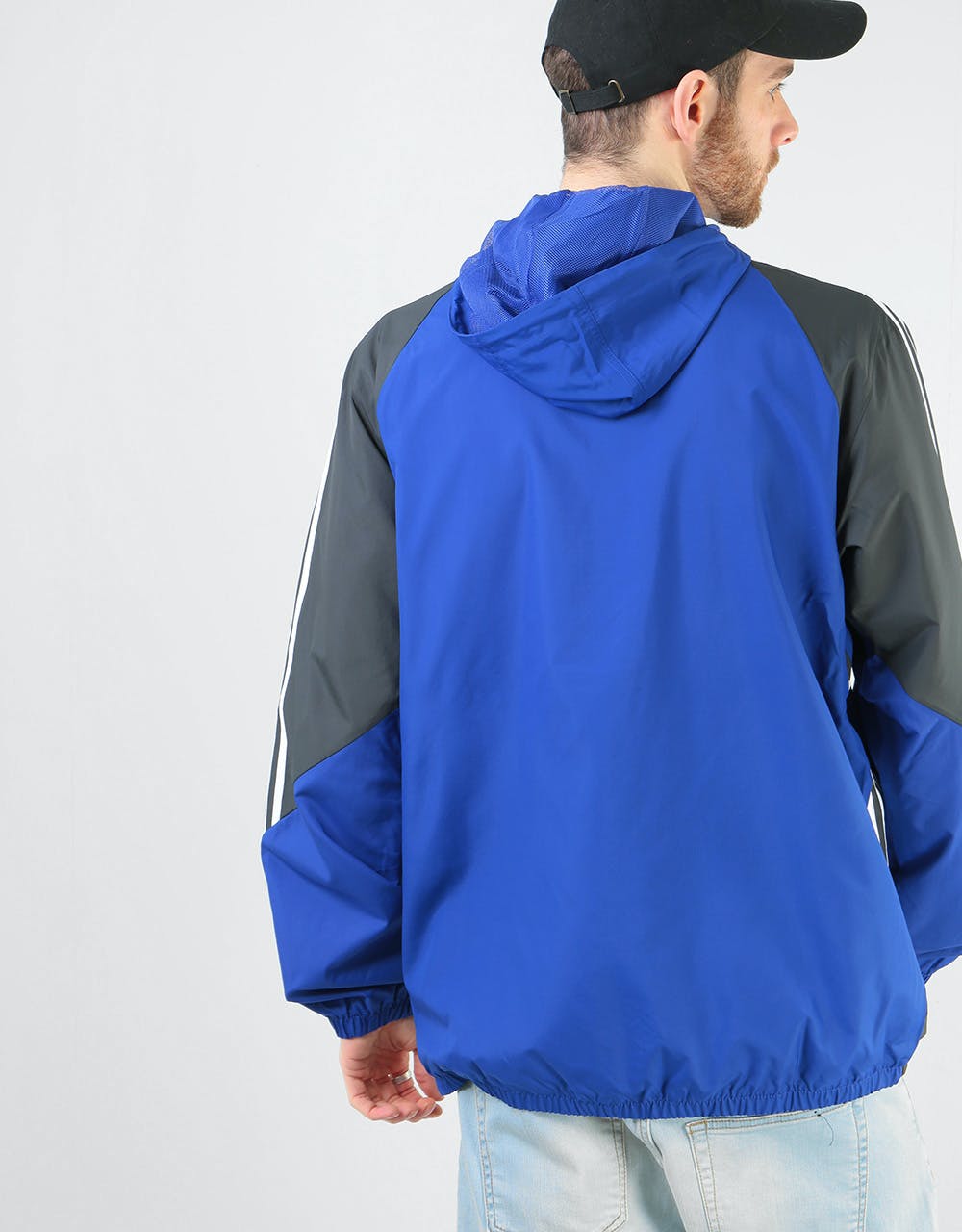 Adidas Insley Jacket - Active Blue/Dgh Solid Grey/White