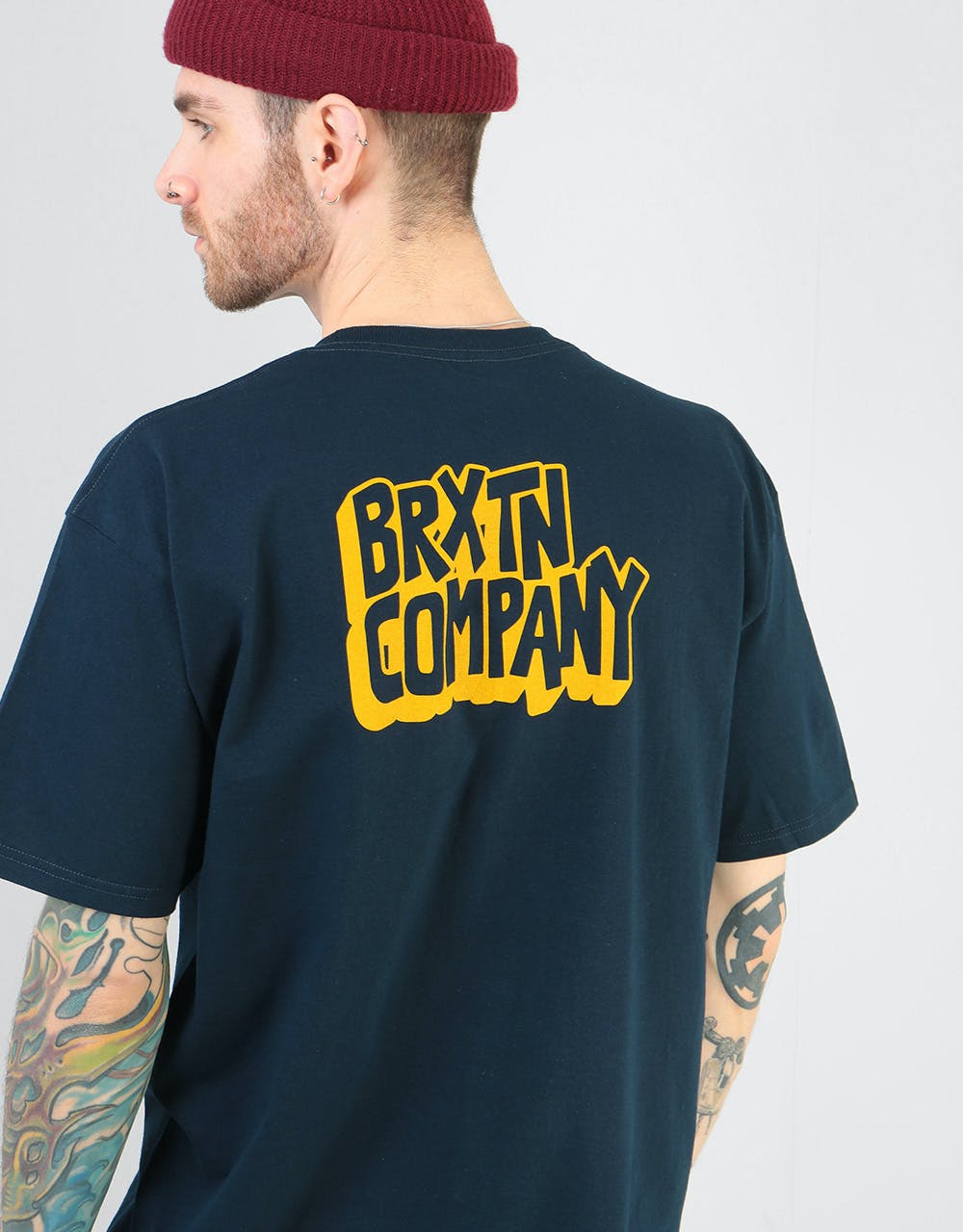 Brixton Intake T-Shirt - Navy