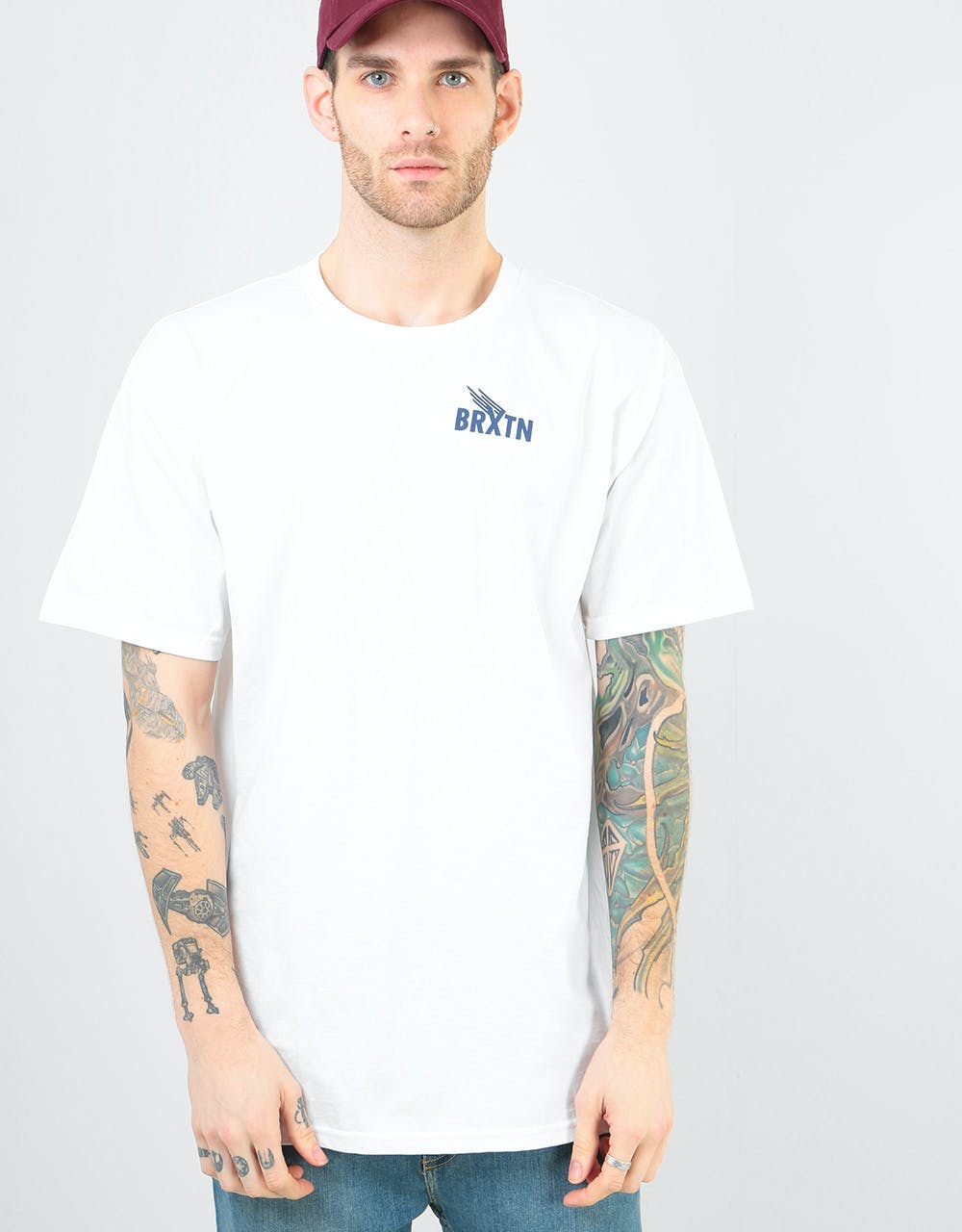 Brixton Rogers III T-Shirt - White