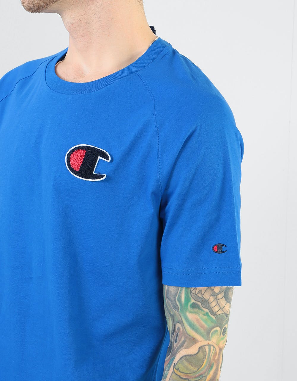 Champion C Logo Crewneck T-Shirt - OLB