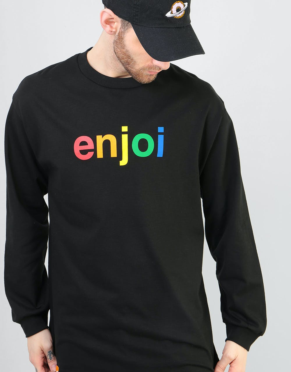 Enjoi Spectrum L/S T-Shirt - Black
