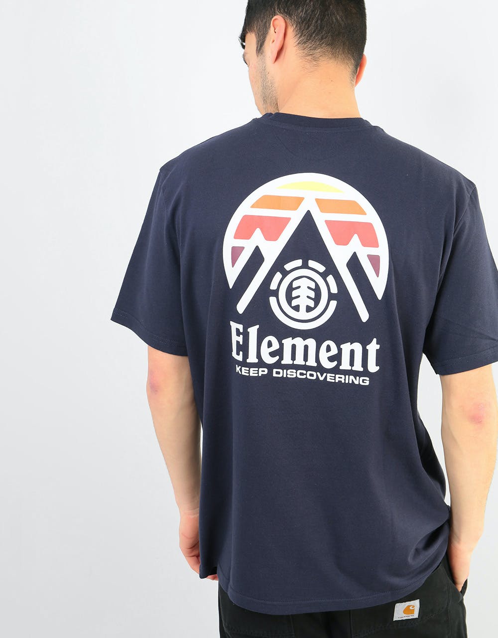 Element Tri Tip T-Shirt - Eclipse Navy