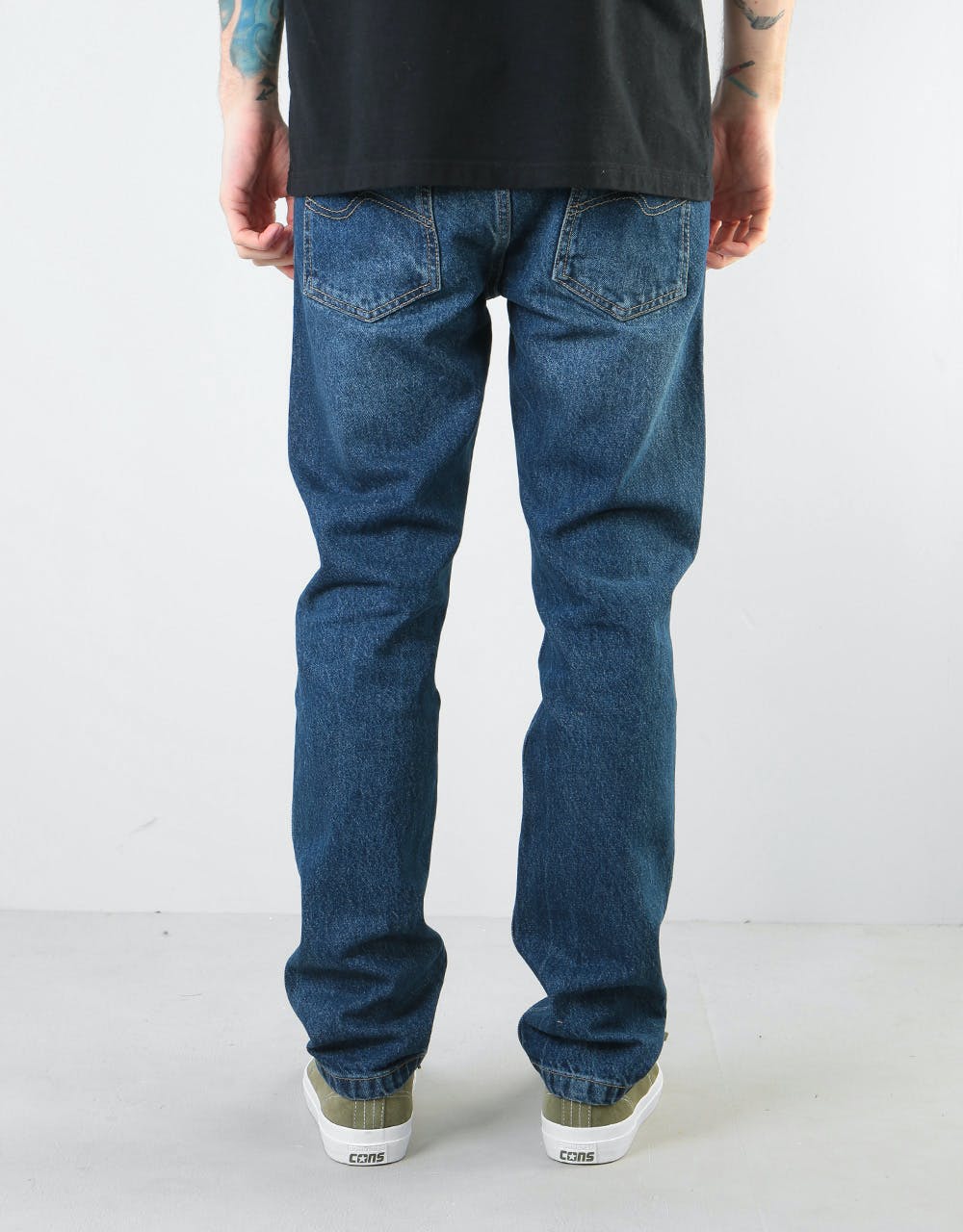 Route One Premium Slim Denim Jeans - Dark Wash