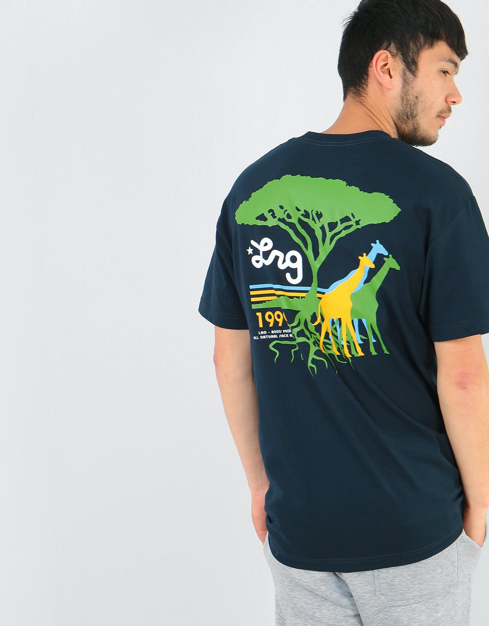 LRG Roots People T-Shirt - Navy