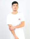 Magenta Heart Plant T-Shirt - White