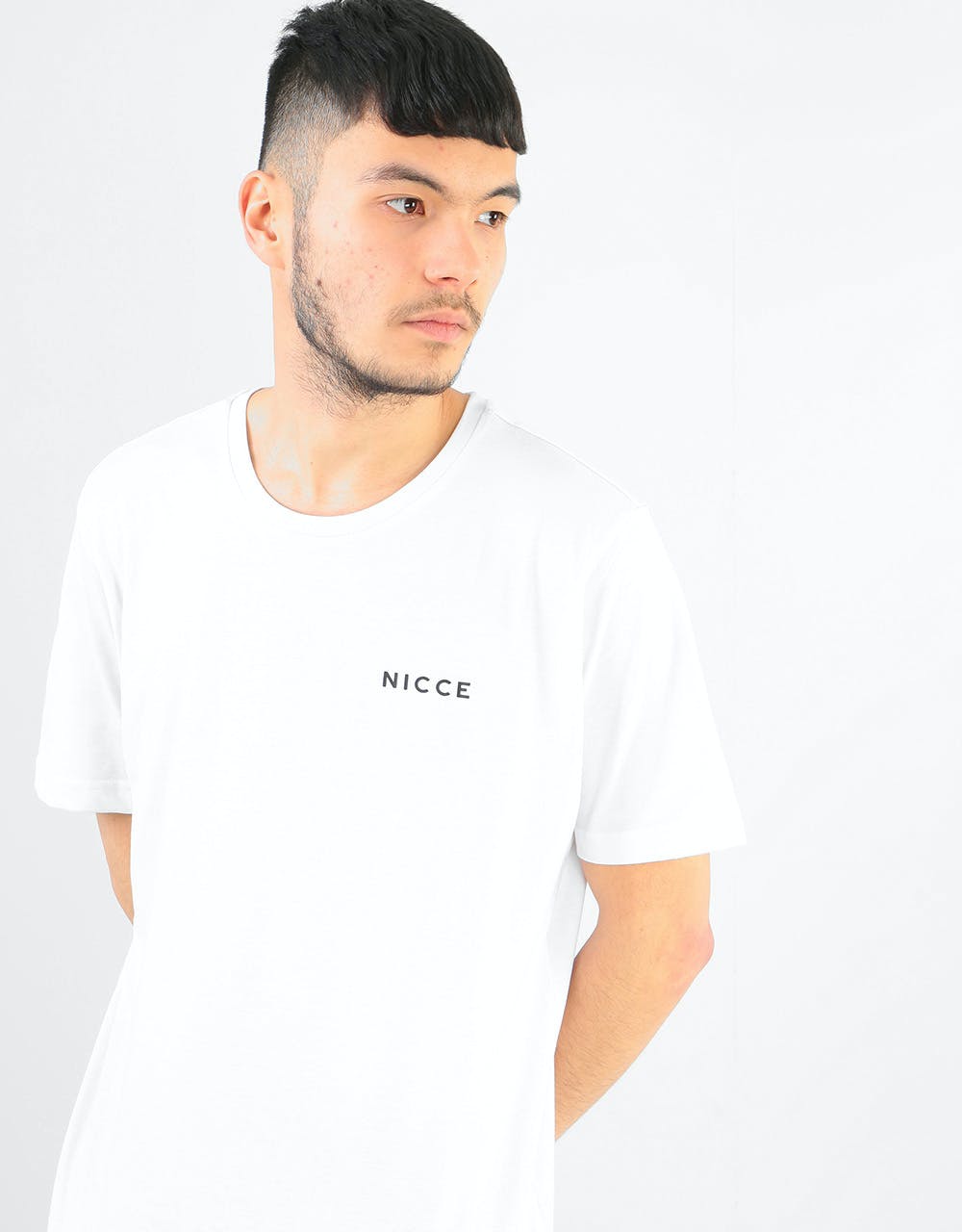 Nicce Chest Logo T-Shirt - White