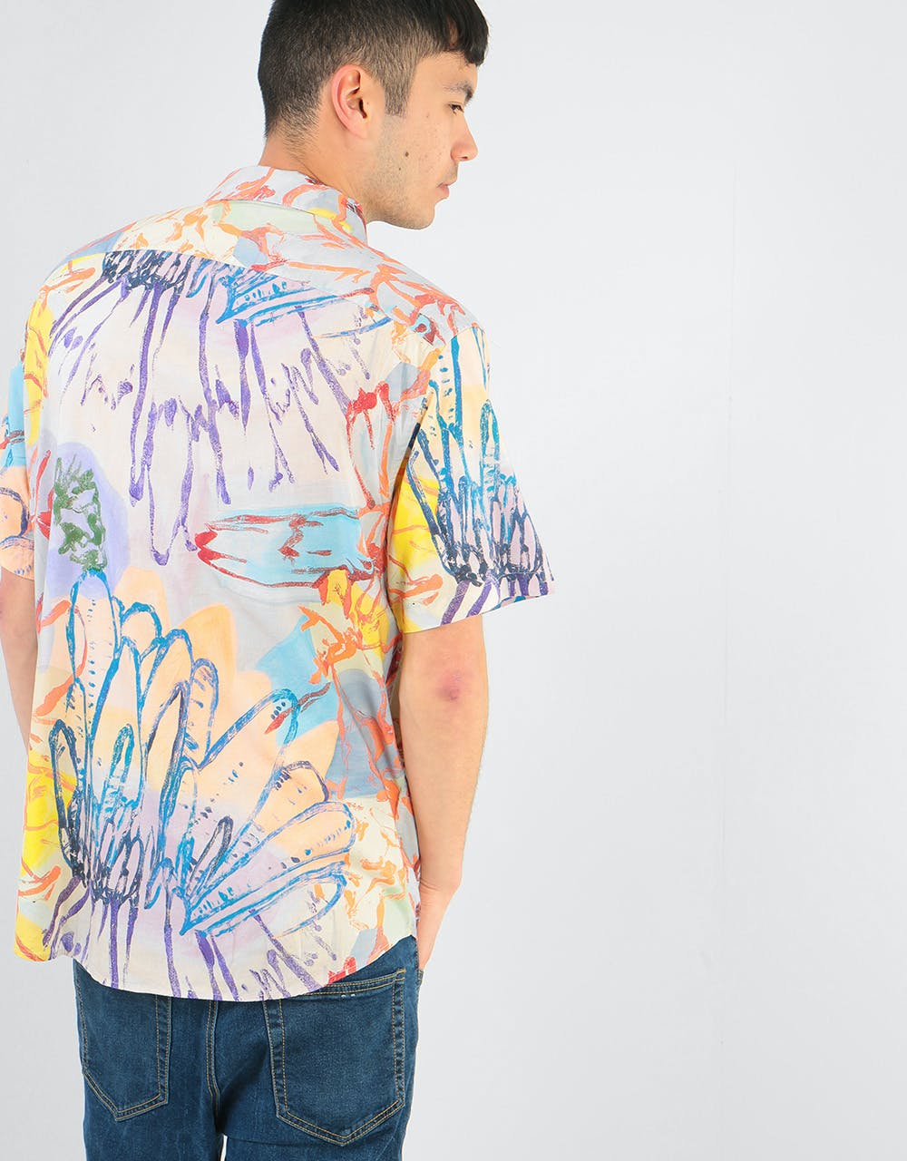 RVCA Vaughn Floral S/S Shirt - Multi