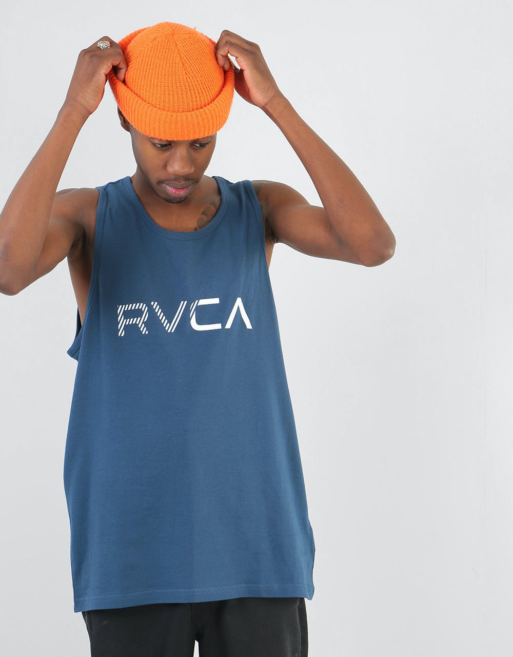 RVCA Blinded Tank - Seattle Blue