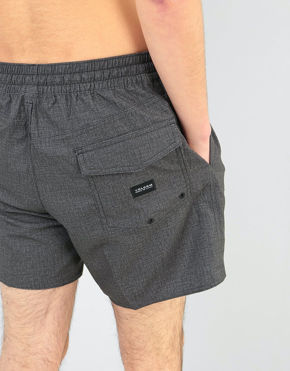 Volcom Lido 16" Volley Short - Charcoal Heather